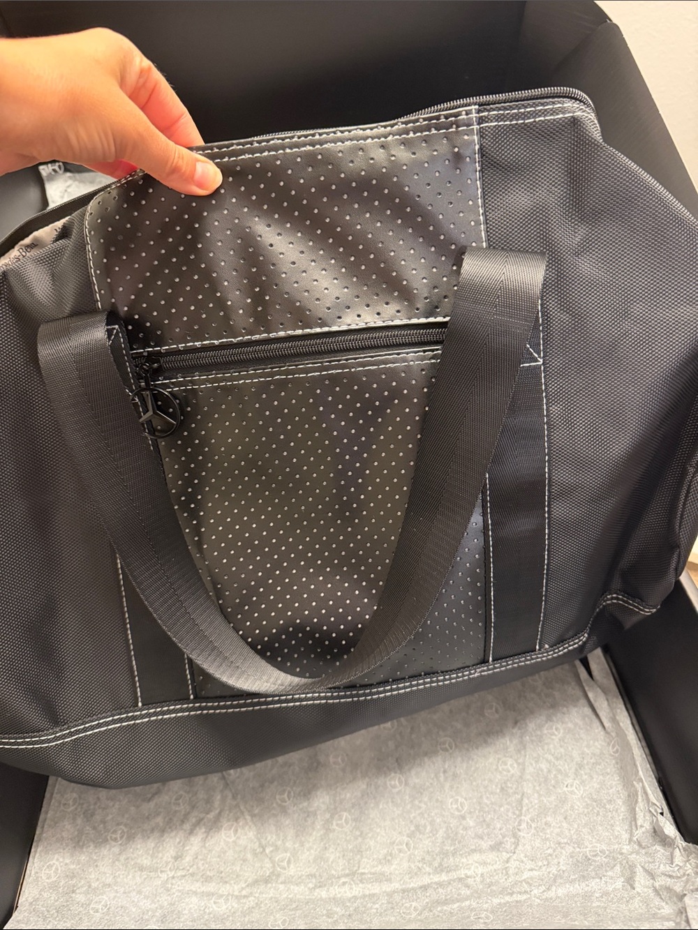 Black Duffel Bag